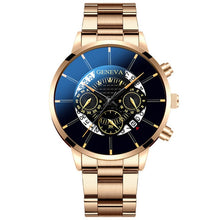 Load image into Gallery viewer, 2020 Fashion Mens Watch Quartz Classic Black Wristwatch Steel Belt Luxury Calendar Business Watch Herren Uhren Gifts for Men