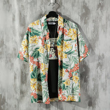 Load image into Gallery viewer, 2019 Summer New Hawaii Original Tiled Beach Casual Couple Flower Shirt Travel Vacation Beach Sunscreen Shirt