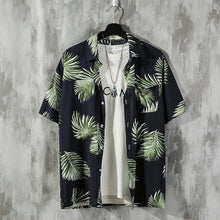 Load image into Gallery viewer, 2019 Summer New Hawaii Original Tiled Beach Casual Couple Flower Shirt Travel Vacation Beach Sunscreen Shirt