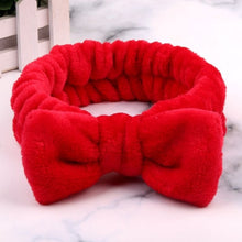 Load image into Gallery viewer, 2019 New OMG Letter Coral Fleece Wash Face Bow Hairbands For Women Girls Headbands Headwear Hair Bands Turban Hair Accessories