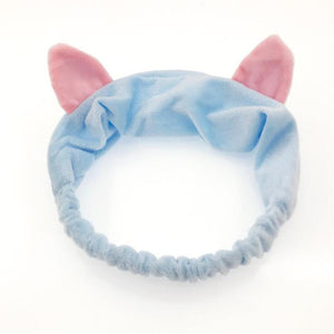 2019 New OMG Letter Coral Fleece Wash Face Bow Hairbands For Women Girls Headbands Headwear Hair Bands Turban Hair Accessories