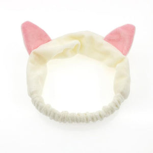 2019 New OMG Letter Coral Fleece Wash Face Bow Hairbands For Women Girls Headbands Headwear Hair Bands Turban Hair Accessories