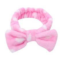 Load image into Gallery viewer, Women Elastic Hairband Band Bow-Knot Cute Head Lovely Hair Accessories Ladies Twisted Lady makeup headband Elastic Headwear 1.1