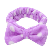 Load image into Gallery viewer, Women Elastic Hairband Band Bow-Knot Cute Head Lovely Hair Accessories Ladies Twisted Lady makeup headband Elastic Headwear 1.1