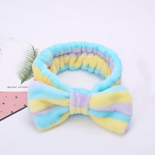 Load image into Gallery viewer, Women Elastic Hairband Band Bow-Knot Cute Head Lovely Hair Accessories Ladies Twisted Lady makeup headband Elastic Headwear 1.1