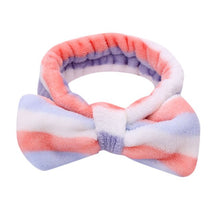 Load image into Gallery viewer, Women Elastic Hairband Band Bow-Knot Cute Head Lovely Hair Accessories Ladies Twisted Lady makeup headband Elastic Headwear 1.1