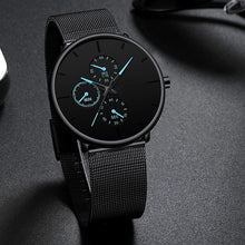 Load image into Gallery viewer, Men Watch 2020 Fashion Business Watches For MenTop Brand Luxury Steel Reloj Hombre Casual relogio masculino erkek kol saati