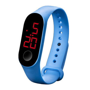 Fashion Men Women Sport Watch Waterproof LED Luminous  Electronic Sensor Watches Casual Bracelet Wrist Watch Thanksgiving Gift