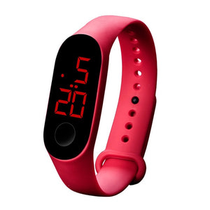 Fashion Men Women Sport Watch Waterproof LED Luminous  Electronic Sensor Watches Casual Bracelet Wrist Watch Thanksgiving Gift