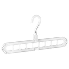 Load image into Gallery viewer, Clothes hanger closet organizer Space Saving Hanger Multi-port clothing rack Plastic Scarf cabide hangers for clothes TXTB1