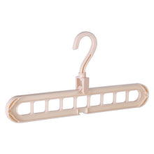 Load image into Gallery viewer, Clothes hanger closet organizer Space Saving Hanger Multi-port clothing rack Plastic Scarf cabide hangers for clothes TXTB1
