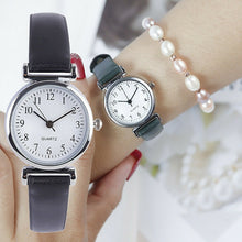 Load image into Gallery viewer, Classic Women&#39;s Watches Casual Quartz Leather Strap Band Watch Round Analog Clock Wrist Watches