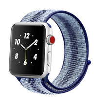 Load image into Gallery viewer, Pulseira para apple relógio de pulso banda 44mm/40mm esporte loop iwatch banda 5 42mm 38mm correa pulseira apple relógio de pulso 5 3 4 banda de pulseira de náilon