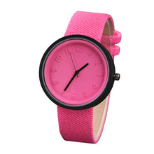 Load image into Gallery viewer, 2020 Healthy Kids Girl Women Watches Unisex Simple Fashion Number Watches Quartz Canvas Belt Wrist Watch Ladies relogio feminino