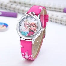Load image into Gallery viewer, Princess Elsa Kids Watches Spiderman Colorful Light Source Boys Children Watch Girls Kids Party Gift Clock Relogio Feminino