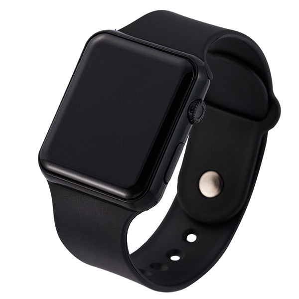 2020 nova rosa casual relógios de pulso feminino relógio led digital esporte masculino relógio de pulso silicone feminino reloj mujer erkek kol saati