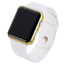 Load image into Gallery viewer, 2020 nova rosa casual relógios de pulso feminino relógio led digital esporte masculino relógio de pulso silicone feminino reloj mujer erkek kol saati