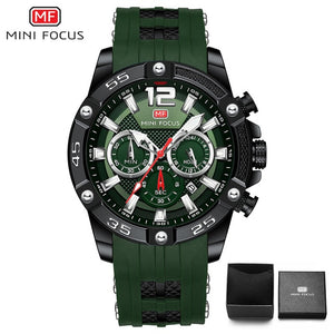 Mini foco moda esporte relógio masculino à prova dwaterproof água dos homens relógios marca superior de luxo quartzo relogio masculino hombre pulseira silicone
