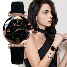 Load image into Gallery viewer, Gogoey relógios femininos 2019 senhoras de luxo relógio céu estrelado relógios para a moda feminina bayan kol saati diamante reloj mujer 2019