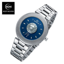 Load image into Gallery viewer, Lion head watch woman rose gold watch KEEP MOVING women top famous Brand Luxury Casual Quartz Watch relogio feminino