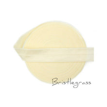 Load image into Gallery viewer, BRISTLEGRASS 5 Yard 5/8&quot; 1.5cm Solid Color FOE Fold Over Elastic Spandex Satin Band Kid Hair Headband Dress Lace Trim DIY Sewing