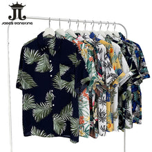 Load image into Gallery viewer, 2019 Summer New Hawaii Original Tiled Beach Casual Couple Flower Shirt Travel Vacation Beach Sunscreen Shirt